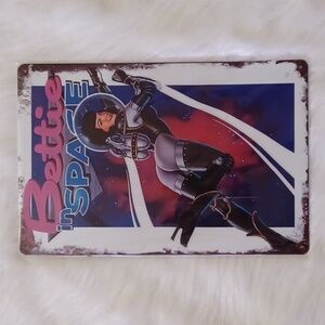 Home Decore BETTIE PAGE METAL SIGN 8×12 READY TO HANG VINTAGE STYLE FUN GIFT